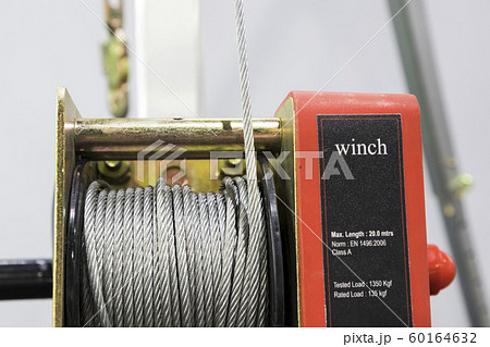 Industrial winch for safety steel coil ; 60164632