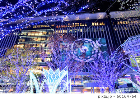 都市風景　博多駅イルミネーション 60164764