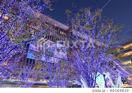 都市風景　博多駅イルミネーション 60164810