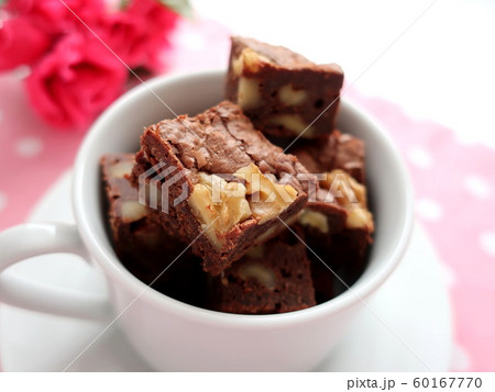 手作りスイーツ チョコレートブラウニー 手作りスイーツ チョコレートブラウニー 60167770
