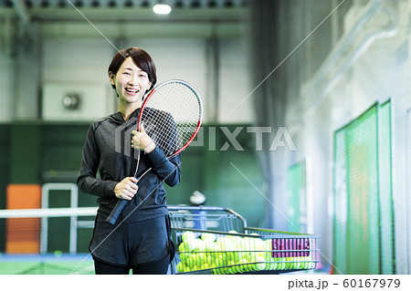 テニス　テニスクラブ　テニススクール　フィットネス　スポーツジム　女性 60167979