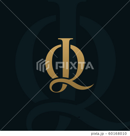 luxury letter jq logo design concept template 60168010