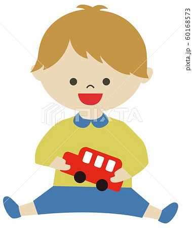 子供 男の子 遊ぶのイラスト素材