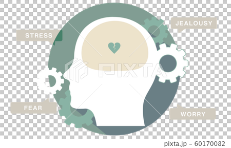 ストレス　感情　うつ病 60170082