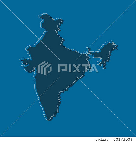 India asia country map background vector template India asia country map background vector template 60173003