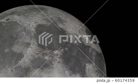 迫力満点の月模様1913のイラスト素材 60174359 Pixta