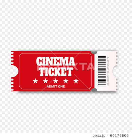 Cinema ticket. Vector Cinema ticket. Vector 60176606