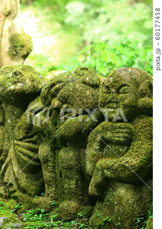 愛宕念仏寺の羅漢様 60177458