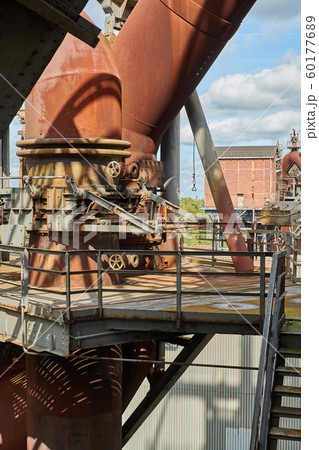 Industrial factory in Duisburg, Germany. 60177689