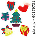 クリスマスの小物 60179731