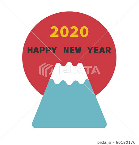 富士山 2020 HAPPY NEW YEAR 富士山 2020 HAPPY NEW YEAR 60180176