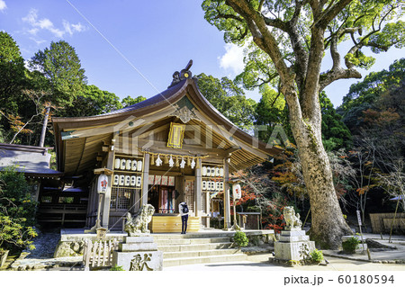 福岡県太宰府市の人気スポット 宝満宮竈門神社 60180594