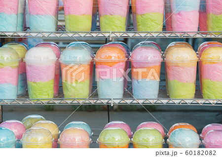 Thai Cotton Candy.の写真素材 [60182082] - PIXTA