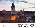 Sunset of Eger city, Hungary 60183192