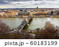 Chain Bridge in Budapest, Hungary 60183199