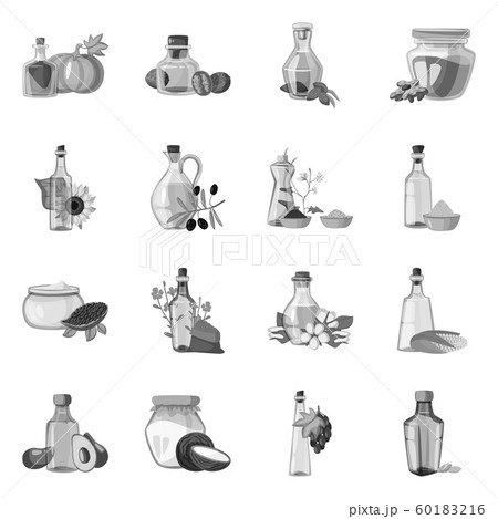 Vector illustration of nutrition and organics icon. Collection of nutrition and glass vector icon for stock. Vector illustration of nutrition and organics icon. Collection of nutrition and glass vector icon for stock. 60183216