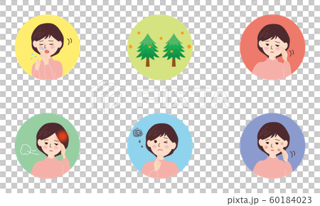 素材-花粉症イメージ1 素材-花粉症イメージ1 60184023