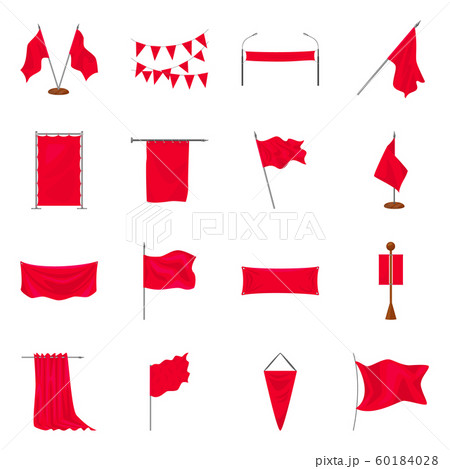 Vector design of promotional and textile sign. Set of promotional and white stock vector illustration. Vector design of promotional and textile sign. Set of promotional and white stock vector illustration. 60184028