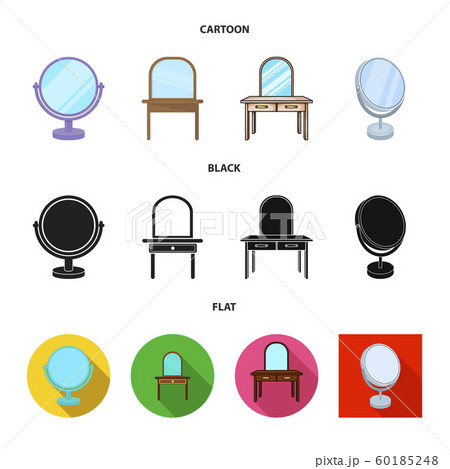 Vector illustration of imagery and decorative sign. Set of imagery and silver stock symbol for web. 60185248