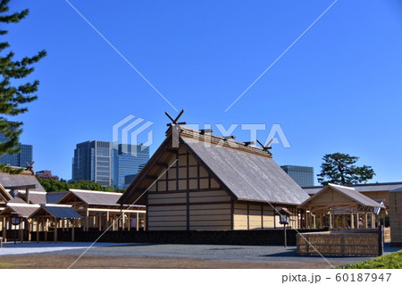 皇居 大嘗宮 一般参観 ( 2019年11月21日 ) 東京都千代田区千代田 皇居 大嘗宮 一般参観 ( 2019年11月21日 ) 東京都千代田区千代田 60187947
