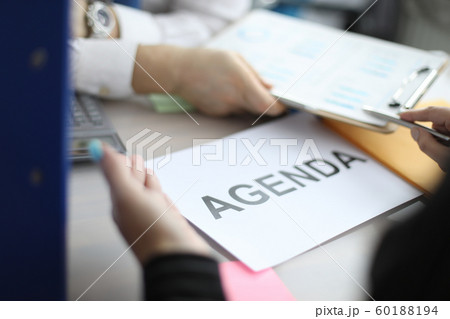 Co-workers busy on job in office 60188194