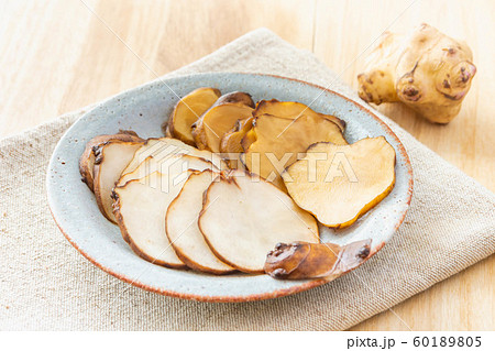 キクイモの漬け物 キクイモの漬け物 60189805