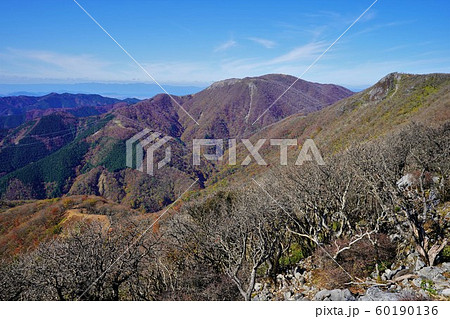 藤原岳からの御池岳 60190136