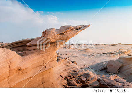 Fossil dunes landscape of formations of wind-swept Fossil dunes landscape of formations of wind-swept 60192206