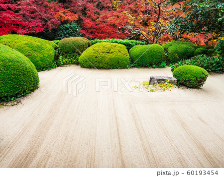 秋の京都　詩仙堂 60193454