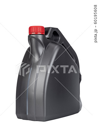 Gray plastic canister with engine oil Gray plastic canister with engine oil 60195608