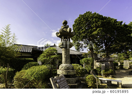 萩城城下町　円政寺　石燈籠　山口県萩市 60195895