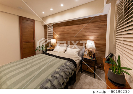 ベッドルーム 寝室 マイホーム インテリアイメージ 60196259