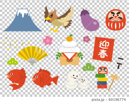New Year Japanese Style Material Set 60196774