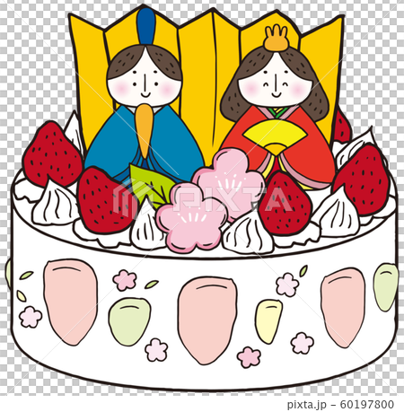 Hinamatsuri cake 60197800