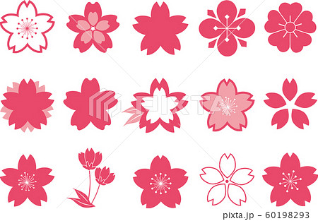 【付け下げ】桜と花びら  一つ紋(縫紋)