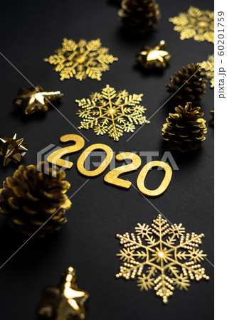 Golden christmas decorations - Christmas ornament 60201759