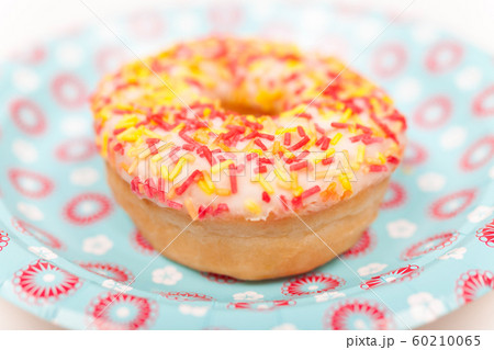 Donut or Doughnut With Colorful Frosting and Sprinkles Donut or Doughnut With Colorful Frosting and Sprinkles 60210065