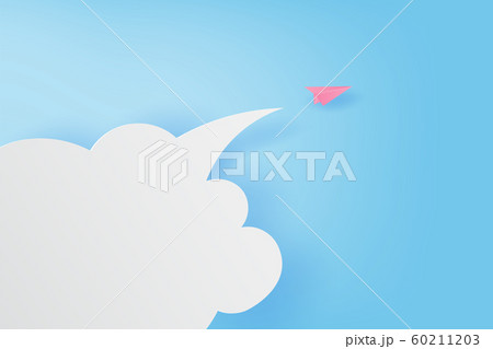 Paper art and craft style of paper airplanes 60211203