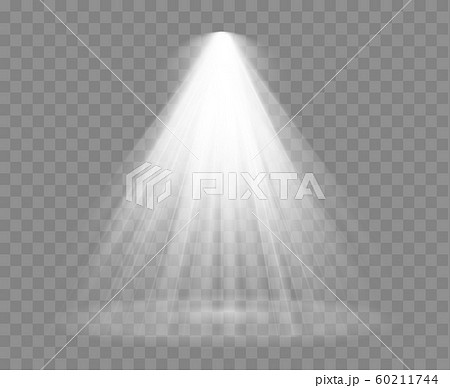 Spotlight isolated on transparent background 60211744