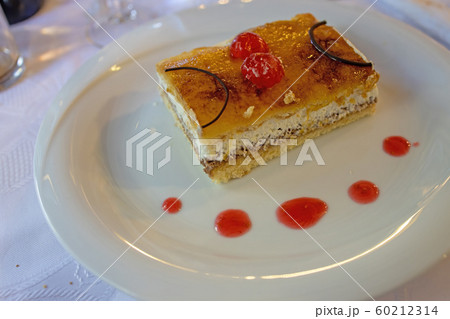 Delicious cake Massini in a Spanish restaurant Delicious cake Massini in a Spanish restaurant 60212314