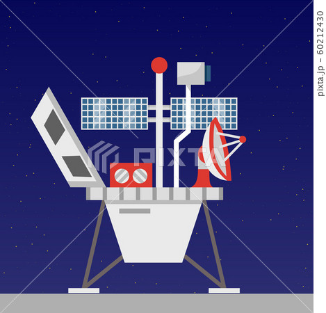 Space rover flat vector illustration 60212430