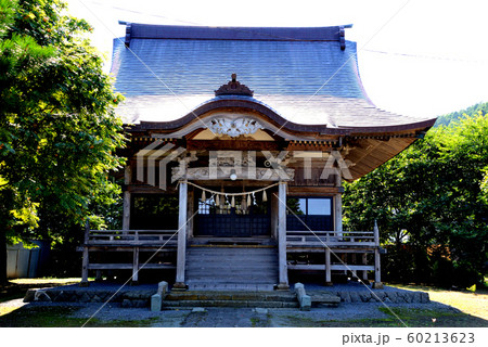 積丹町美国神社の拝殿 積丹町美国神社の拝殿 60213623