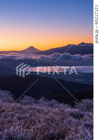 長野_高ボッチ高原の絶景 60217121