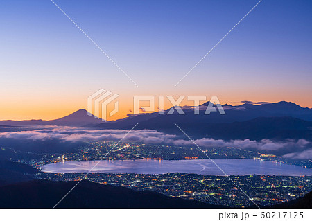 長野_高ボッチ高原の絶景 60217125