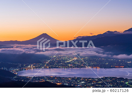 長野_高ボッチ高原の絶景 60217126