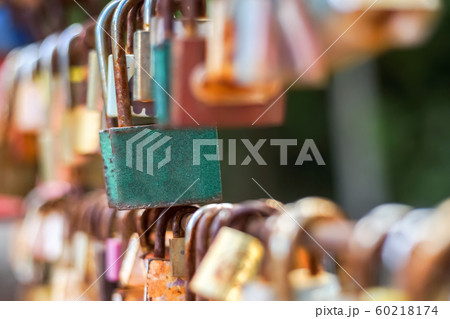 Crowded Love Padlocks at Khao Kradong 60218174