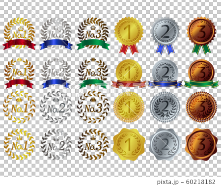 皇冠Ribon獎牌金,銀,青銅套裝 皇冠Ribon獎牌金,銀,青銅套裝 60218182