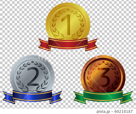 皇冠Ribon獎牌金,銀,青銅套裝 皇冠Ribon獎牌金,銀,青銅套裝 60218187
