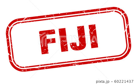 Fiji stamp. Fiji red grunge isolated sign 60221437