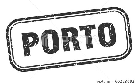 Porto stamp. Porto black grunge isolated sign Porto stamp. Porto black grunge isolated sign 60223092